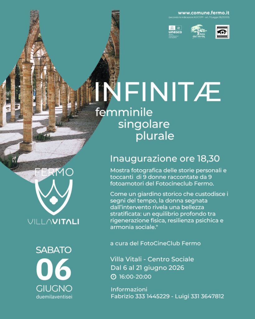 Mostra INFINITAE – FEMMINILE SINGOLARE PLURALE