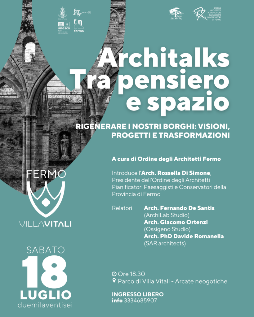 Architalks. Tra pensiero e spazio