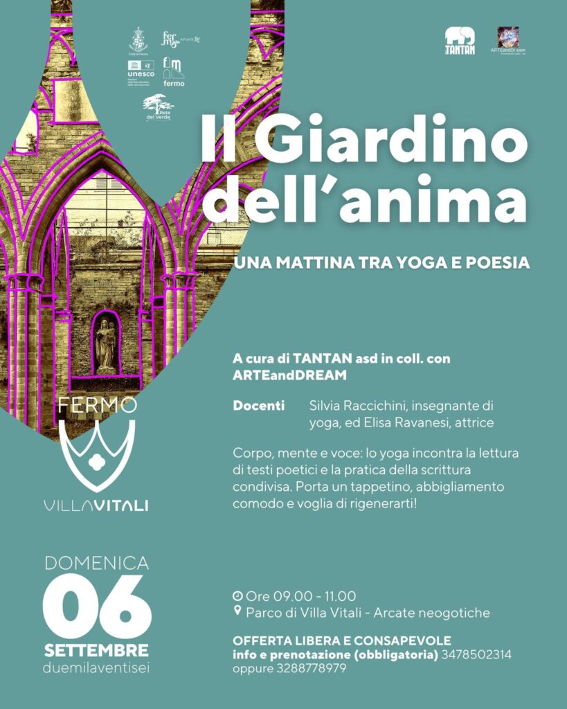 Il Giardino dell’anima: yoga e poesia